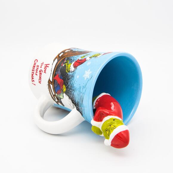 Grinchmas Christmas Figurine Mug, How The Grinch Stole Christmas 12oz Cup - Picture 6 of 10